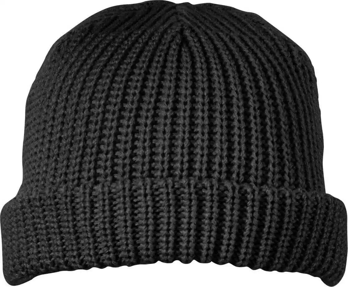 Big Accessories Ba698 Dock Beanie - Black - Black / Os