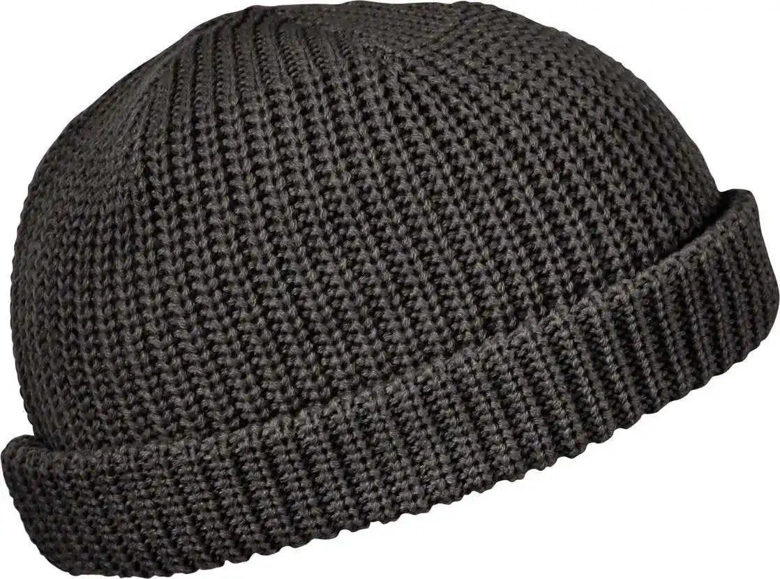Big Accessories Ba698 Dock Beanie - Charcoal - Charcoal / Os