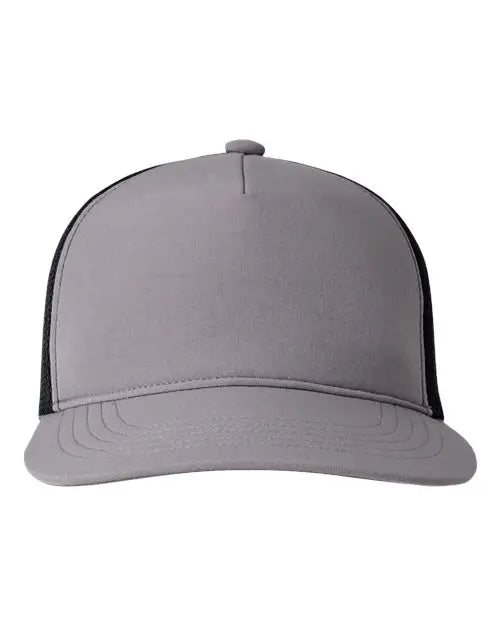 Big Accessories Ba708 Bend Foam Trucker Cap - Dark Grey Black - Gray / one Size Fits Most