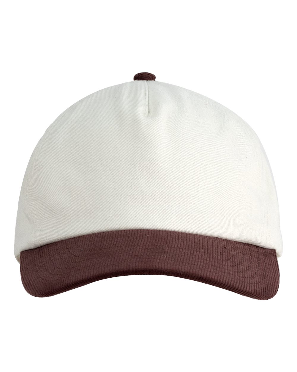 Big Accessories Ba710 Corduroy Cap - Cream Brown