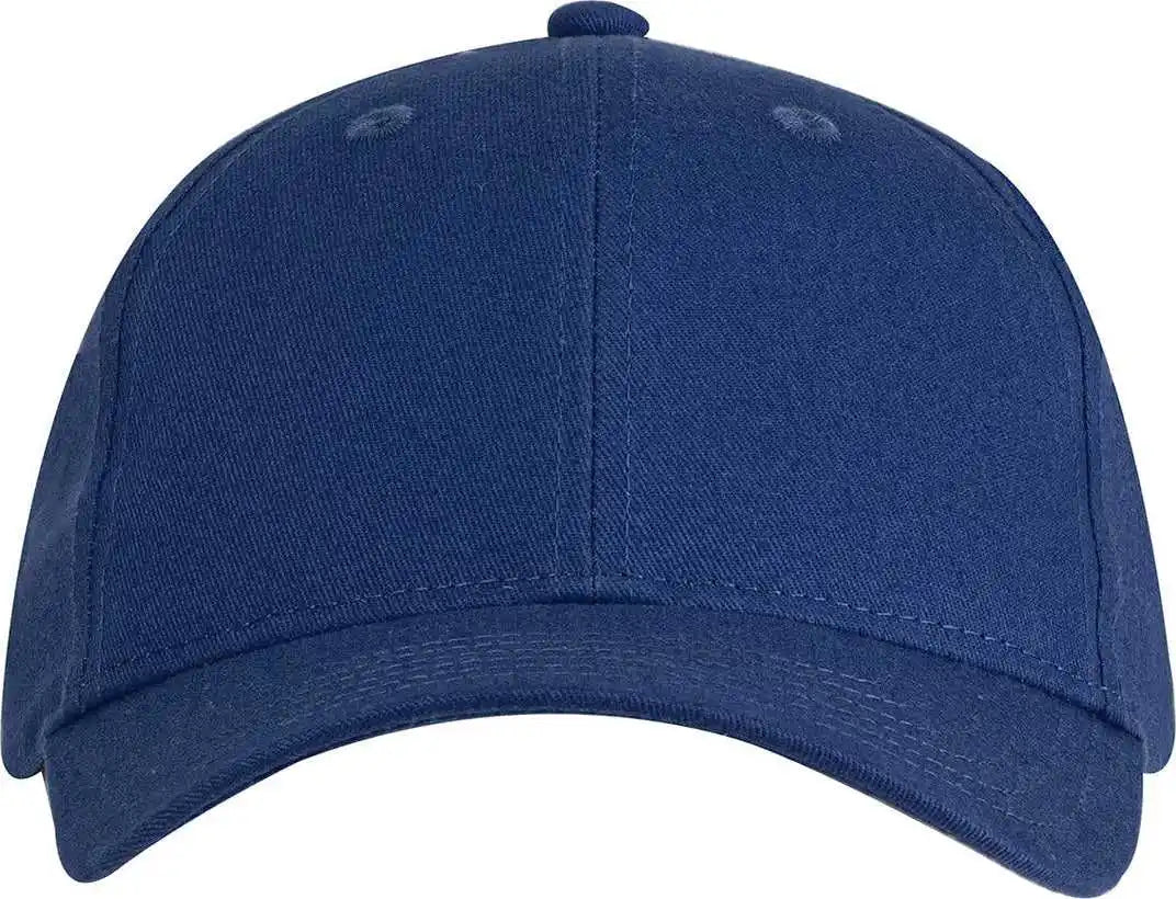 Big Accessories Bx002y Youth Brushed Twill Structured Cap - Royal - Os