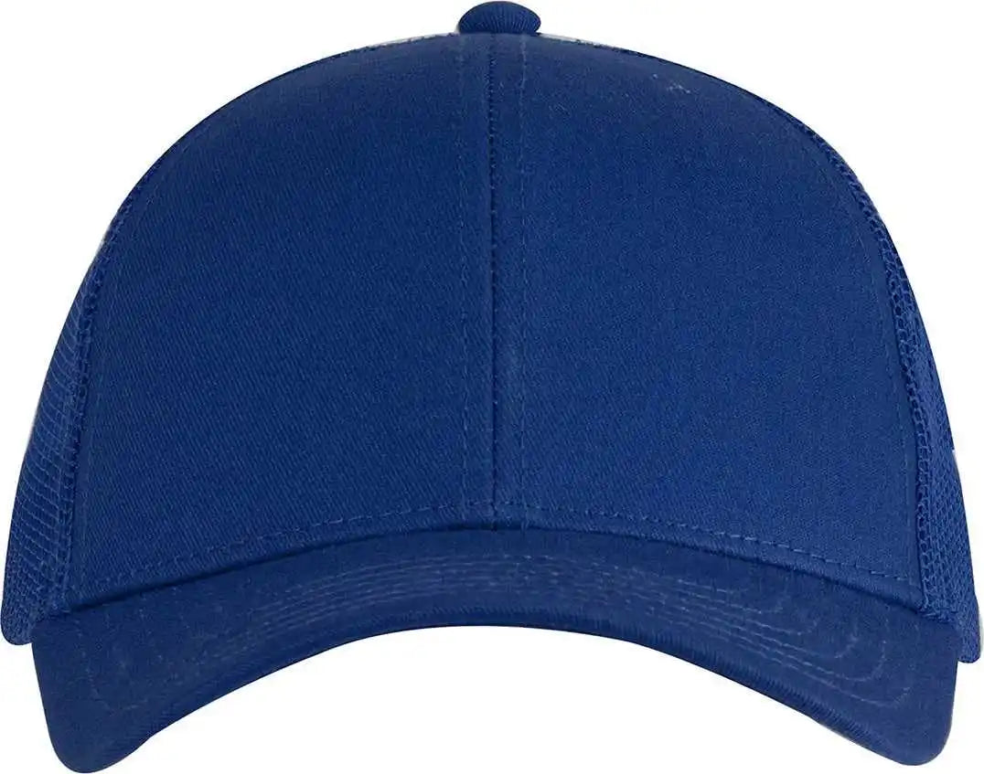 Big Accessories Bx019y Youth Structured Trucker Cap Royal / Os