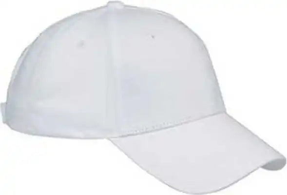Big Accessories Bx020 6 Panel Structured Twillcap White / one Size Fits Most