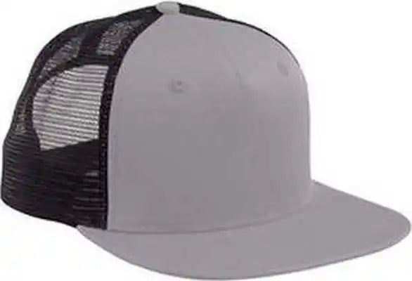 Big Accessories Bx025 Surfer Trucker Cap - Gray Black - one Size Fits Most