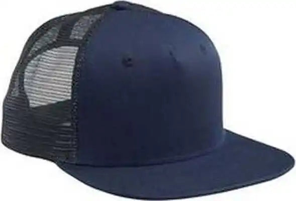 Big Accessories Bx025 Surfer Trucker Cap - Navy - one Size Fits Most