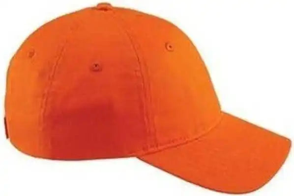 Big Accessories Bx880 6-panel Twill Unstructured Cap - Team Orange - one Size Fits Most