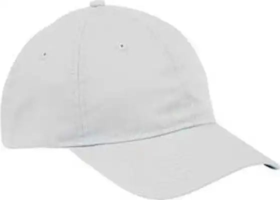 Big Accessories Bx880 6-panel Twill Unstructured Cap - White - one Size Fits Most
