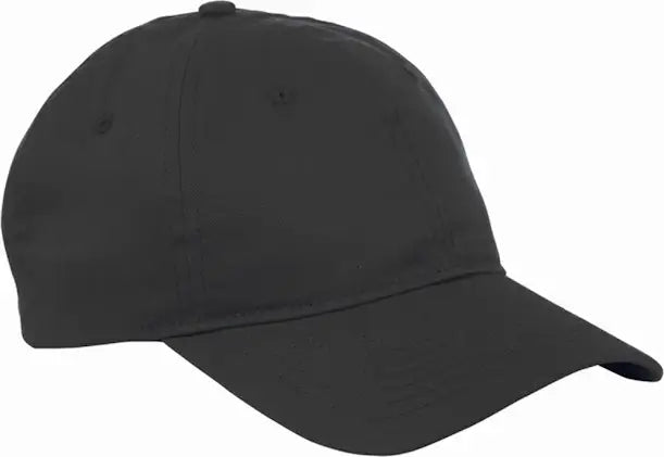 Big Accessories Bx880 Six-panel Twill Cap - Black - one Size Fits Most