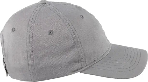 Big Accessories Bx880 Six-panel Twill Cap - Dark Grey