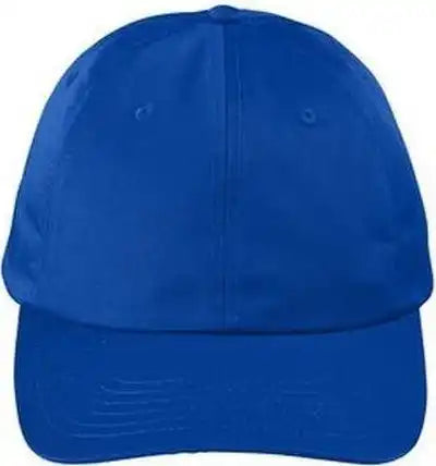 Big Accessories Bx880sb Unstructured 6-panel Cap - True Royal - one Size Fits Most