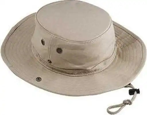 Big Accessories Hco Canvas Outlander Hat - Natural - one Size Fits Most