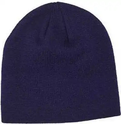 Big Accessories Tnt Knit Beanie - Navy - one Size Fits Most