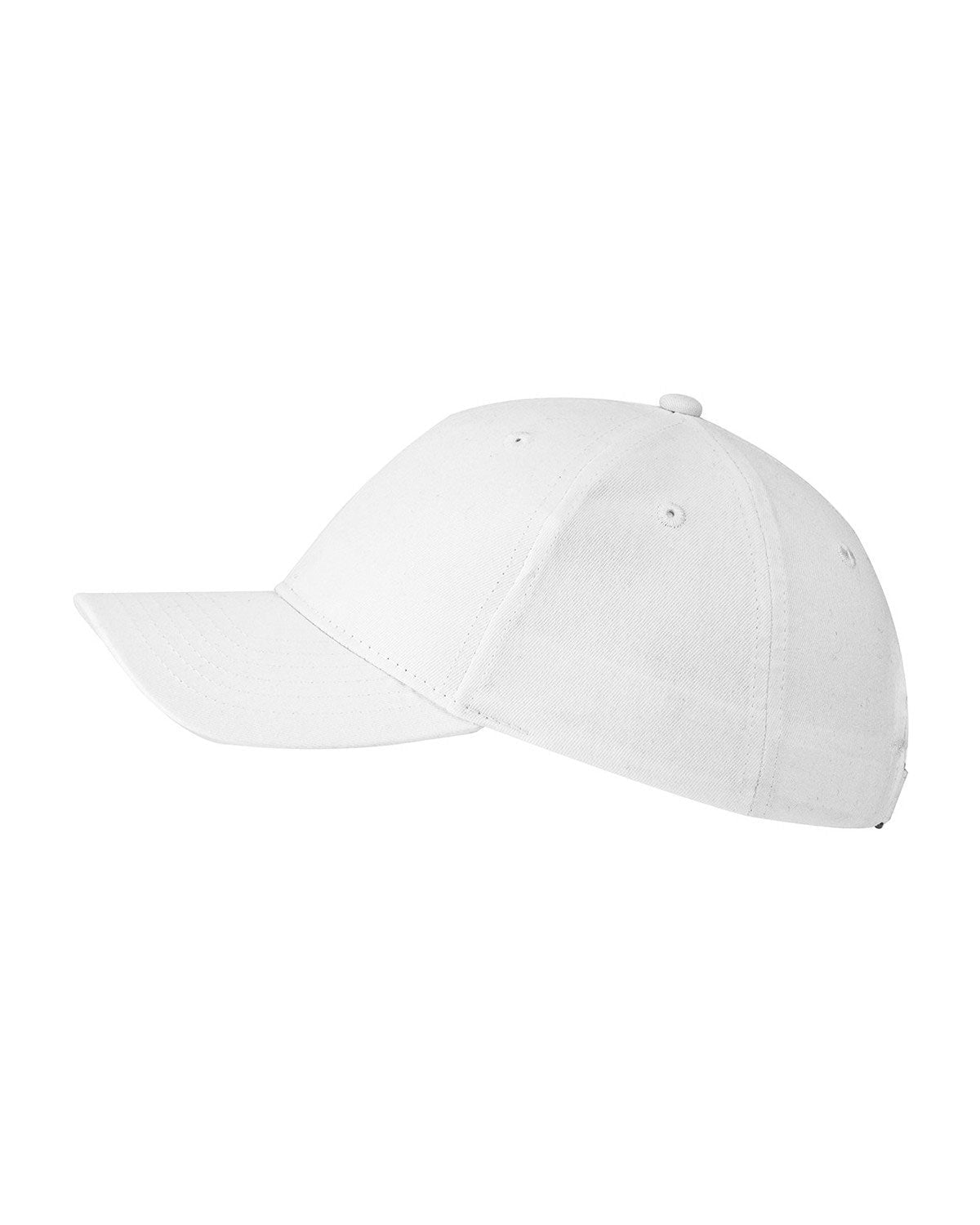 Big Accessories BX002Y Youth Brushed Twill Cap - White