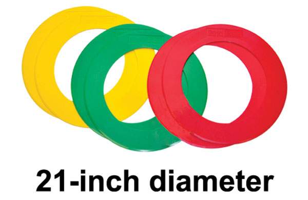 Big Donuts Court Shapes (6x) - Os