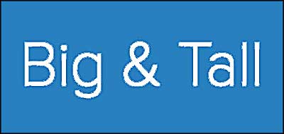 See all items for big or tall people