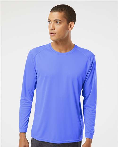 Bimini Blue Long Islander Performance Long Sleeve T-Shirt - 210