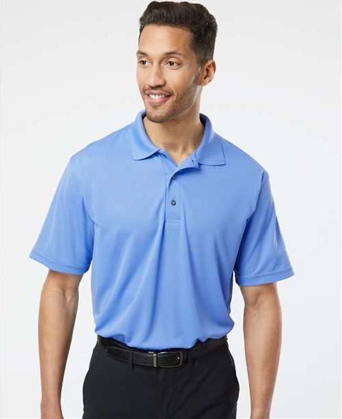 Bimini Blue Saratoga Performance Mini Mesh Polo - 100
