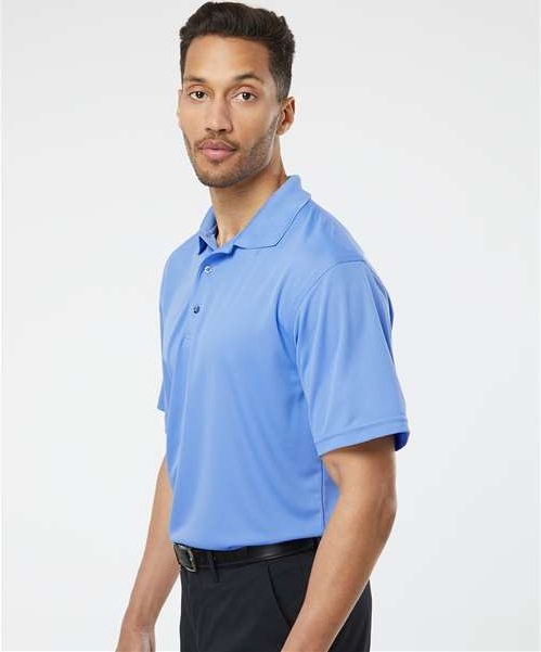 Bimini Blue Saratoga Performance Mini Mesh Polo - 100
