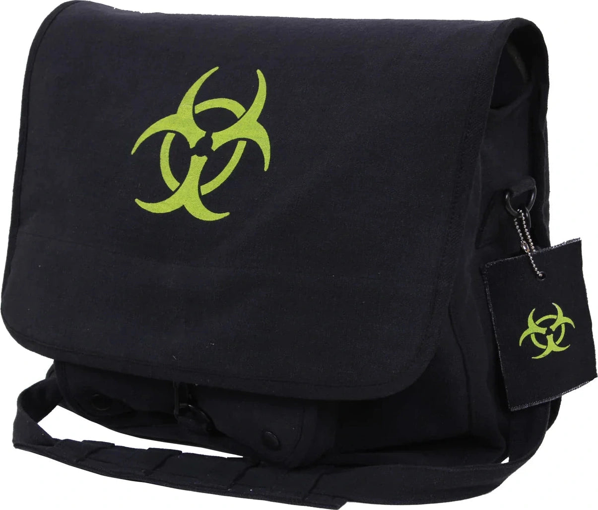 Bio-hazard Vintage Canvas Messenger Bag