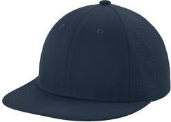 Bk/DpRd/Bk Sport-Tek Pro-Cut Stretch-Tek Cap STC64
