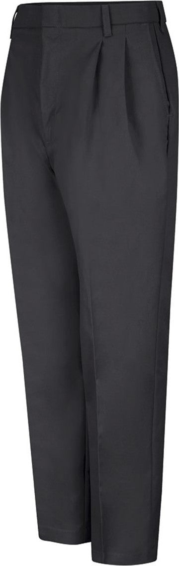 Black - 32I Pleated Twill Slacks - PT38