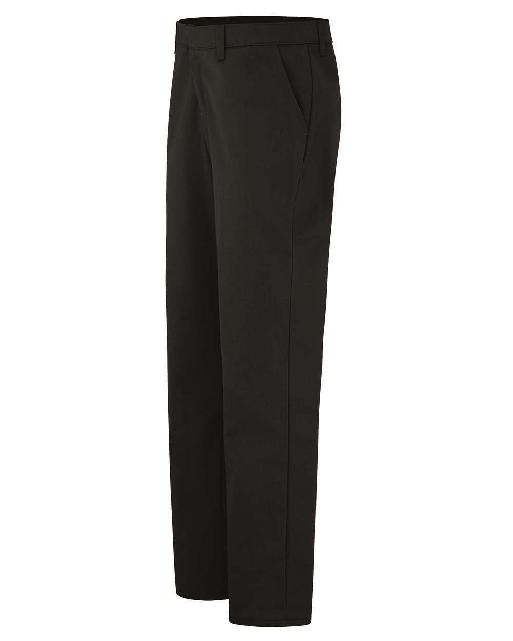 Black - 32I Women's Industrial Flat Front Pants - FP92