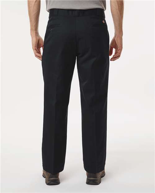 Black - 37 Unhemmed Industrial 874® Work Pants - Extended Sizes - P874EXT