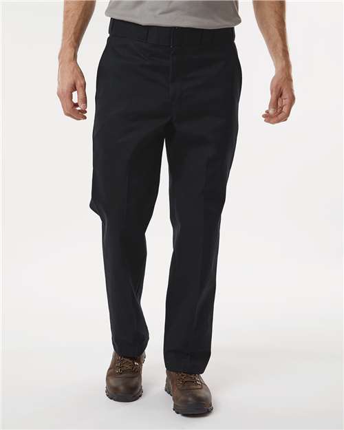 Black - 37 Unhemmed Industrial 874® Work Pants - Extended Sizes - P874EXT