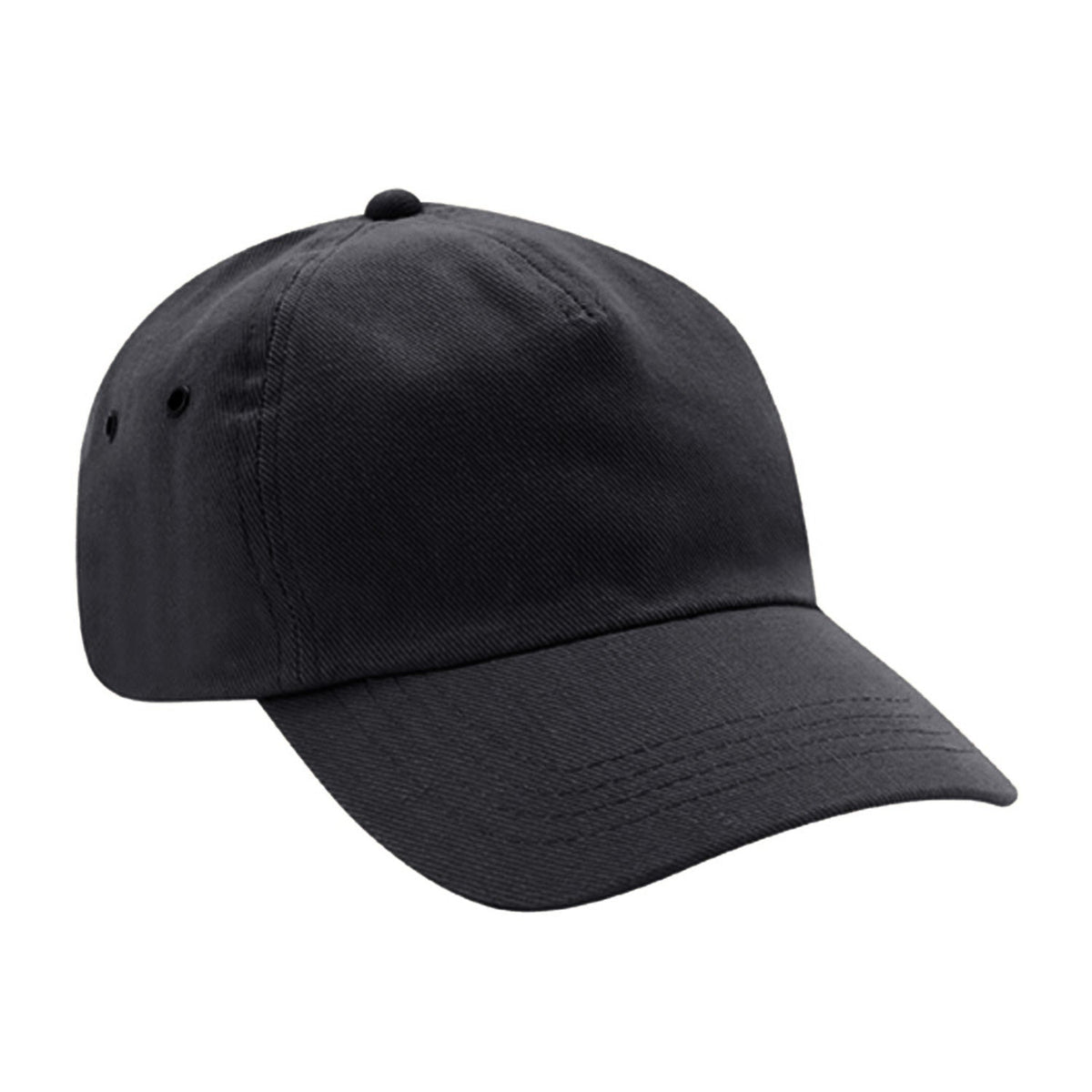 Black 5 Panel Heavy Brushed, Relaxed  grouped