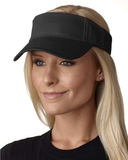 Black Ace Vat-Dyed Twill Visor - AC101