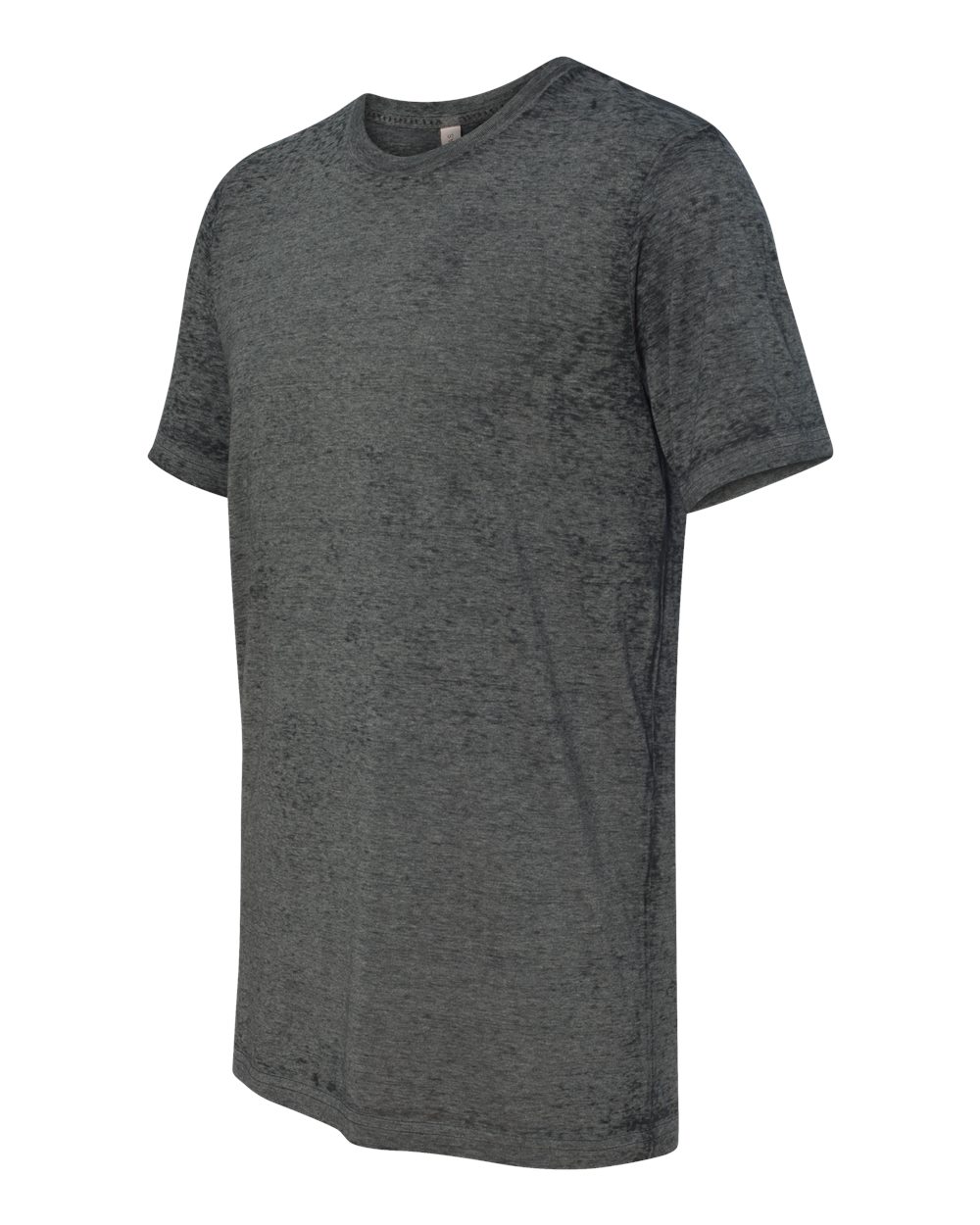 Black Acid Wash Texture Tee - 3650