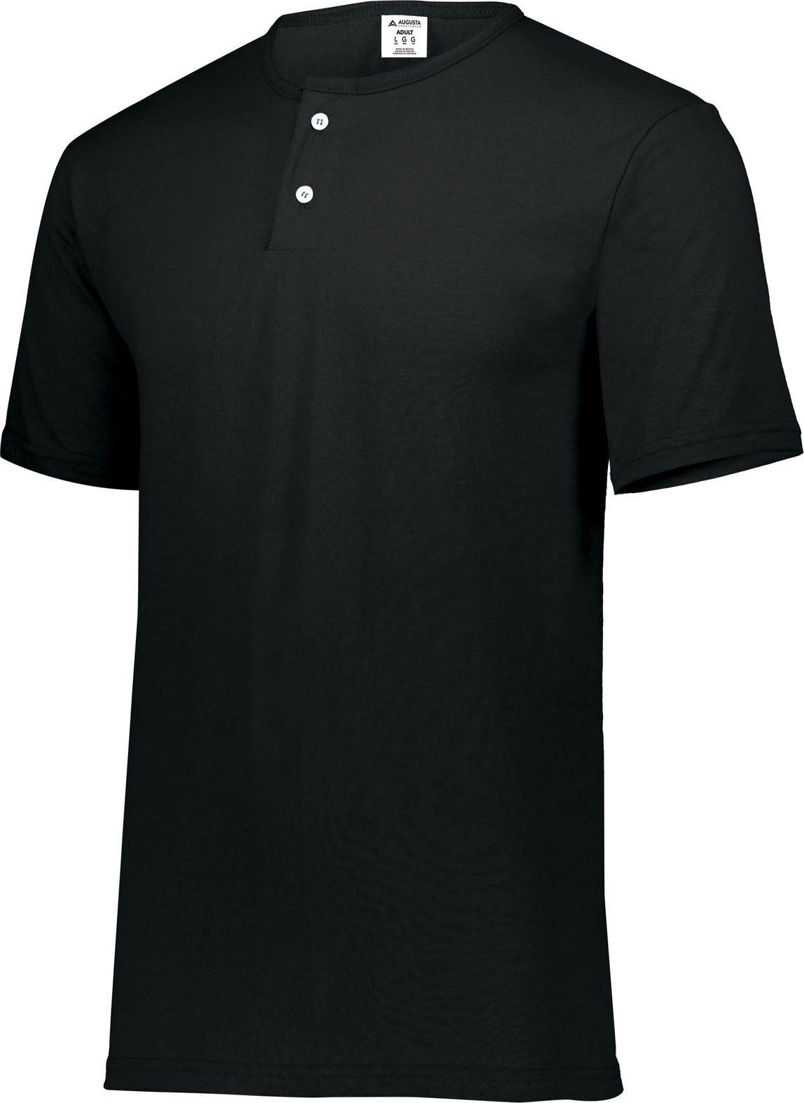 BLACK ADULT TWO-BUTTON BASEBALL