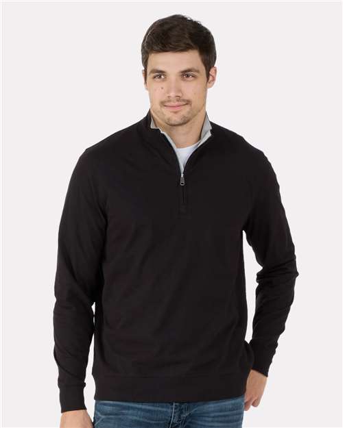 Black Alumni Quarter-Zip Pullover - BM5205
