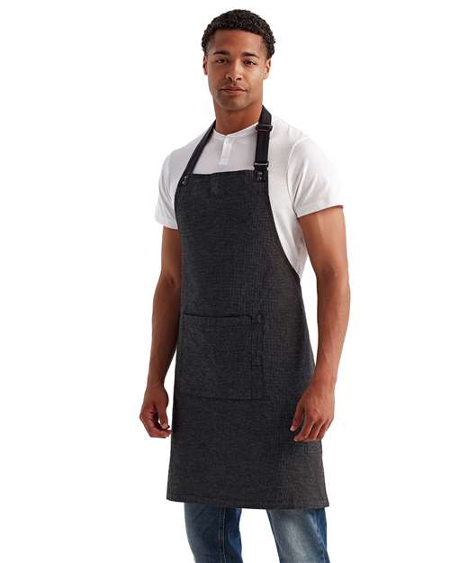 Black Annex Oxford Apron with Pocket - RP144