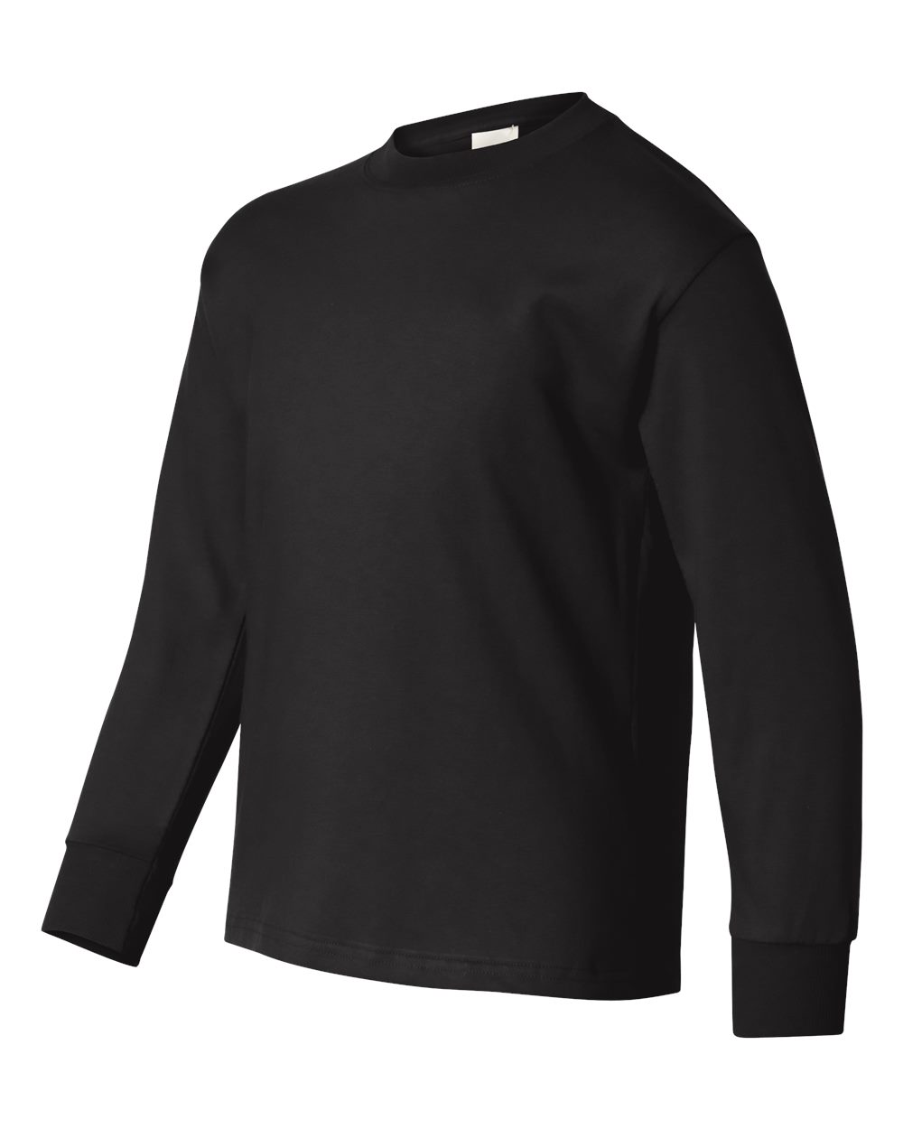 Black Authentic Youth Long Sleeve T-Shirt - 5546