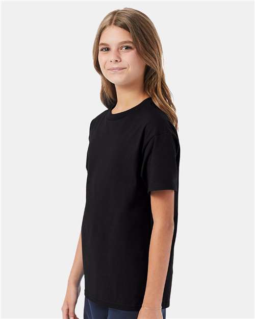 Black Authentic Youth T-Shirt - 5450