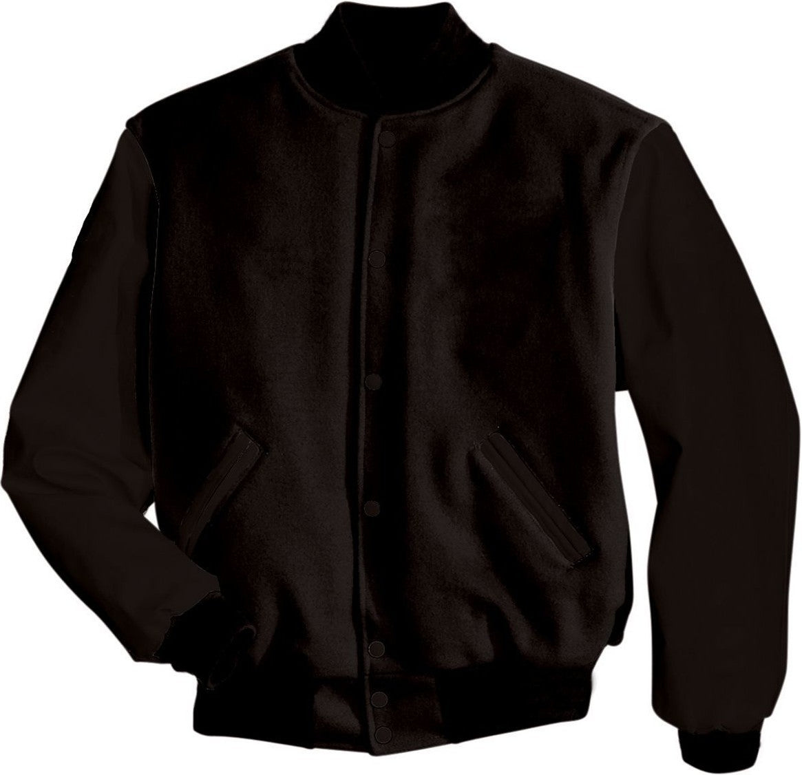 BLACK AWARD WOOL JACKET