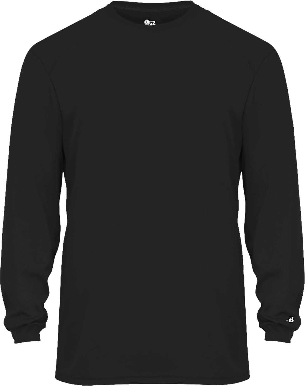 BLACK B-TECH L/S TEE