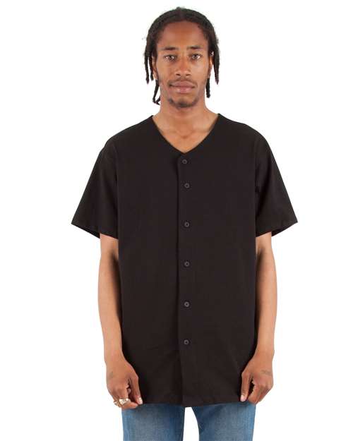 Black Baseball Jersey - SHBBJ