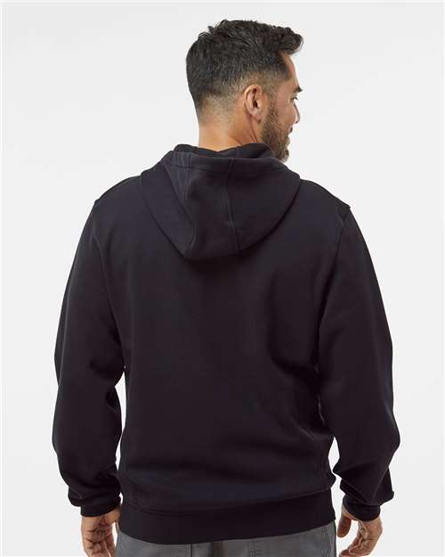 Black Bateman Bonded Power Fleece 2.0 Full-Zip Jacket - 7040