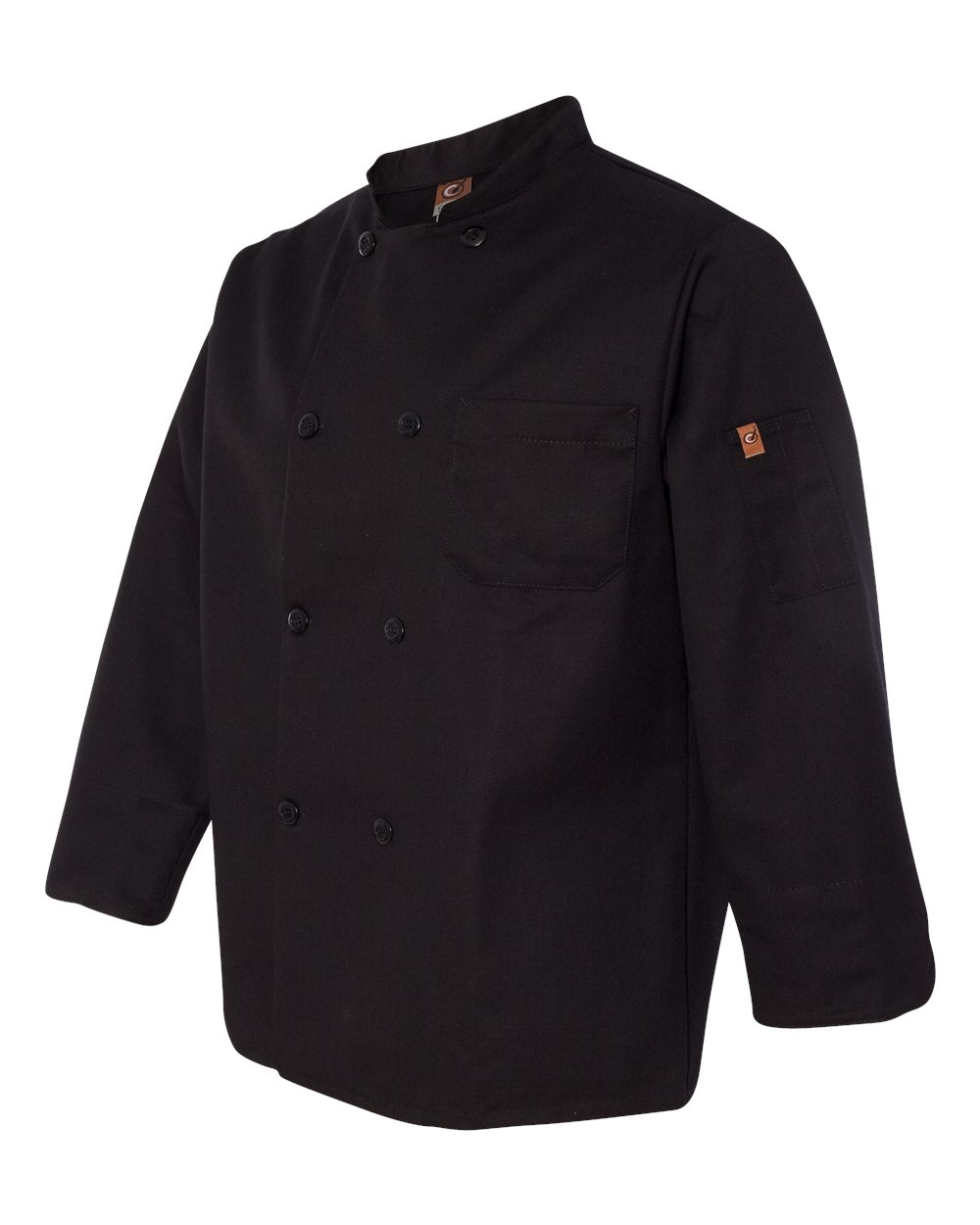 Black Black Traditional Chef Coat - KT76