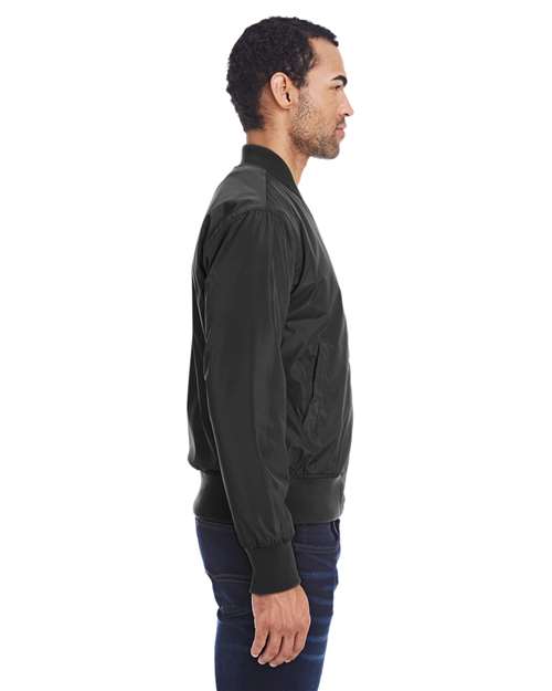 Black Bomber Jacket - 395J