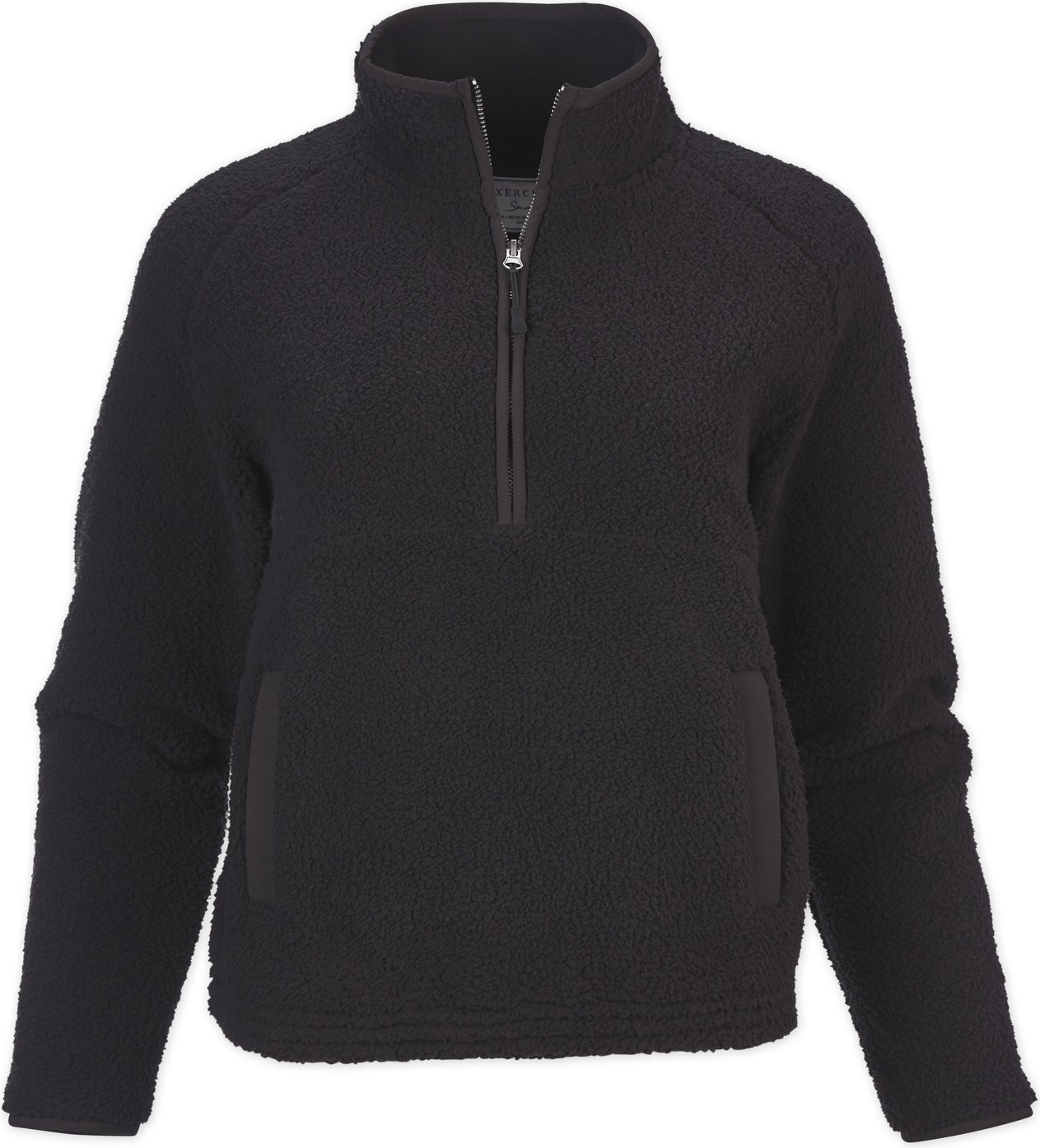 BLACK BOXERCRAFT EVEREST FLEECE HALF ZIP  grouped
