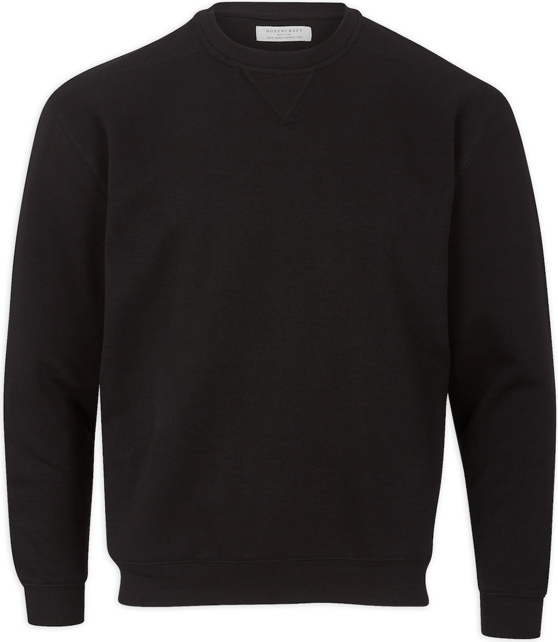 BLACK BOXERCRAFT FLEECE CREW  grouped