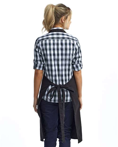 Black Calibre Heavy Canvas Apron with Pocket - RP137