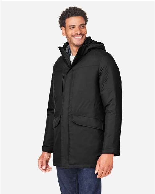 Black/ Carbon Men&#39;s Inspire 3-in-1 Jacket with Insulated Liner - CE725
