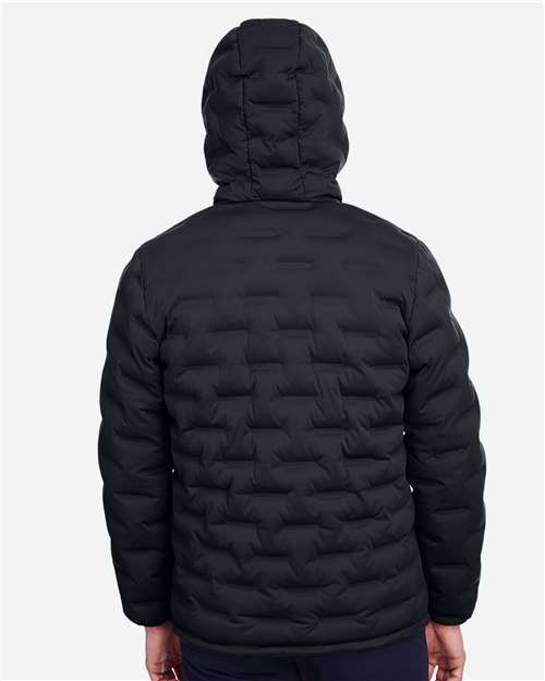 Black/ Carbon Men's Loft Puffer Jacket - NE708