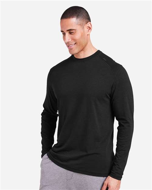 Black Carrollton Fitness Long Sleeve T-Shirt - TM310