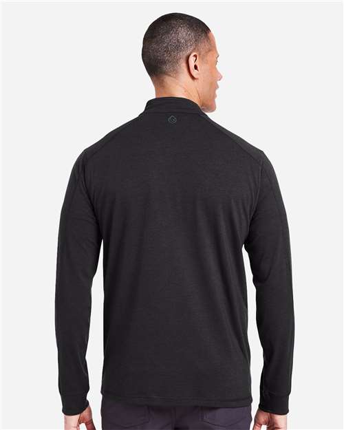Black Carrollton Quarter-Zip Pullover - TM109AB