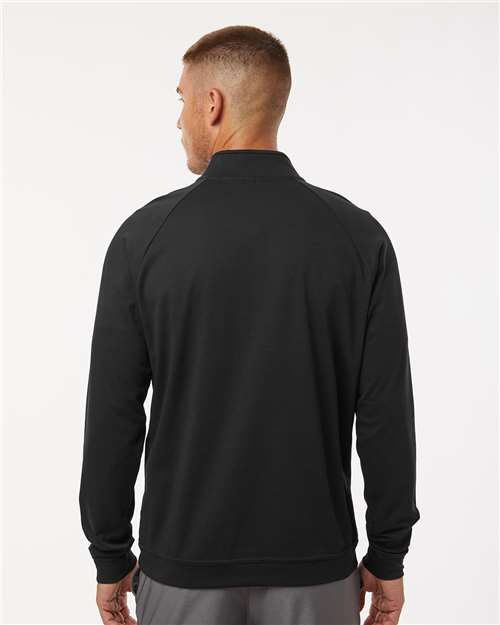 Black Club Quarter-Zip Pullover - A598